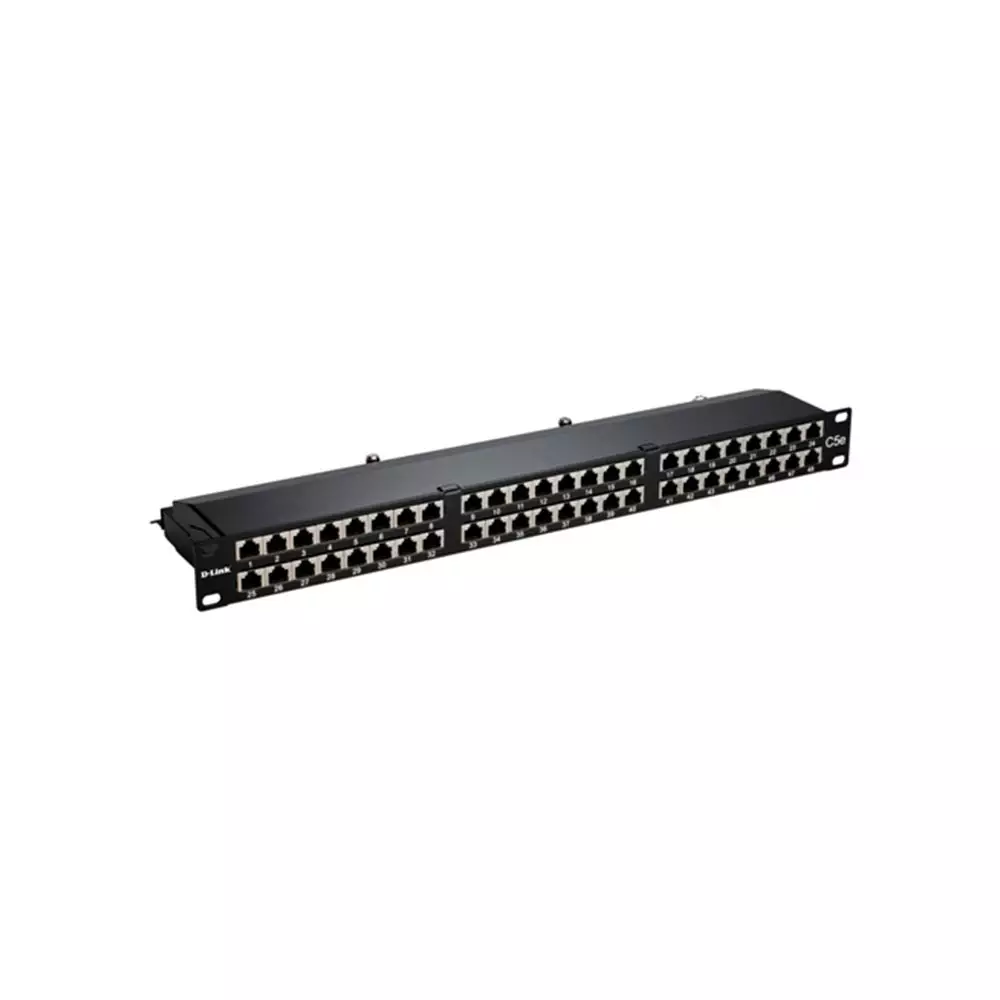 قیمت و خرید پچ پنل 48 پورت دی لینک Cat5e STP - قیمت و خرید | نت‌ران، راهی ساده‌تر